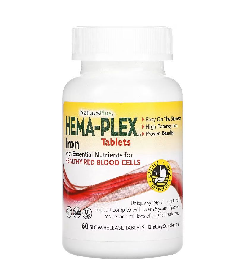 Hema-Plex, Железо для повышения гемоглобина и ферритина