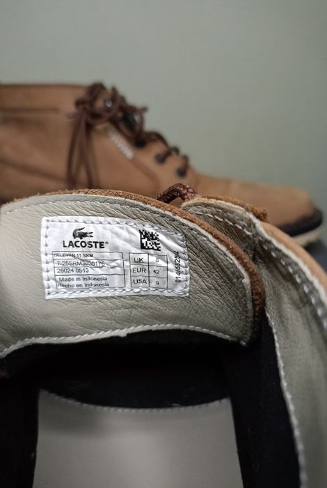 Trzewiki Lacoste, rozmiar 42.