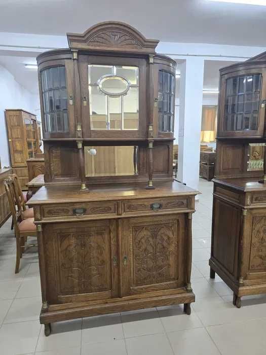 Kredens dębowy w stylu secesyjnym. Transport cały kraj.