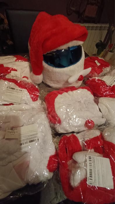 Capa de capacete pai natal