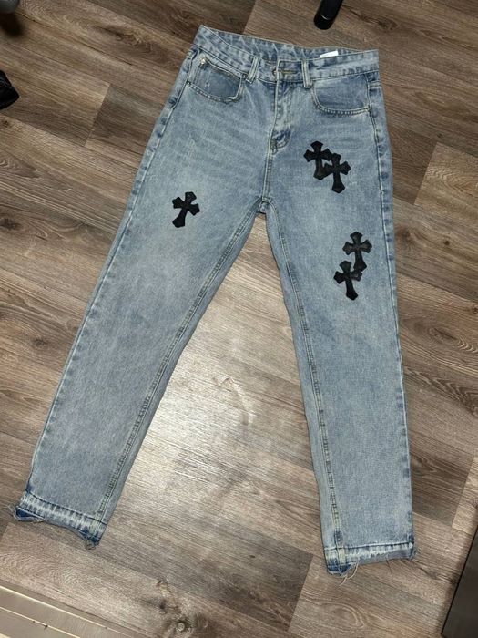 Джинсы chrome Hearts