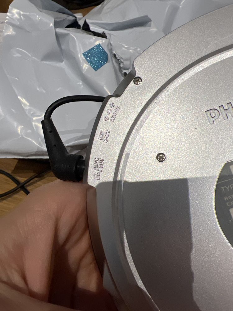 Cd player philips ax720I super slim ultra lite