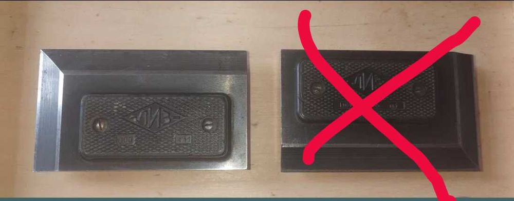 Угольник поверочный 90° тип УЛ 100