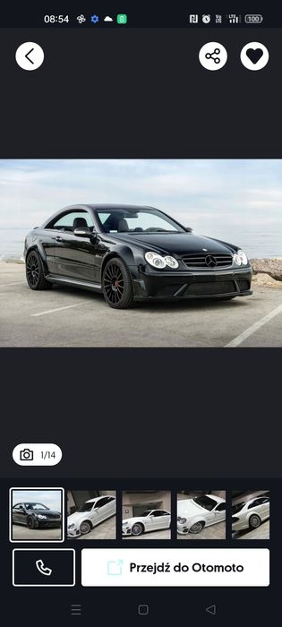 Body kit Black series amg Mercedes CLK w 209