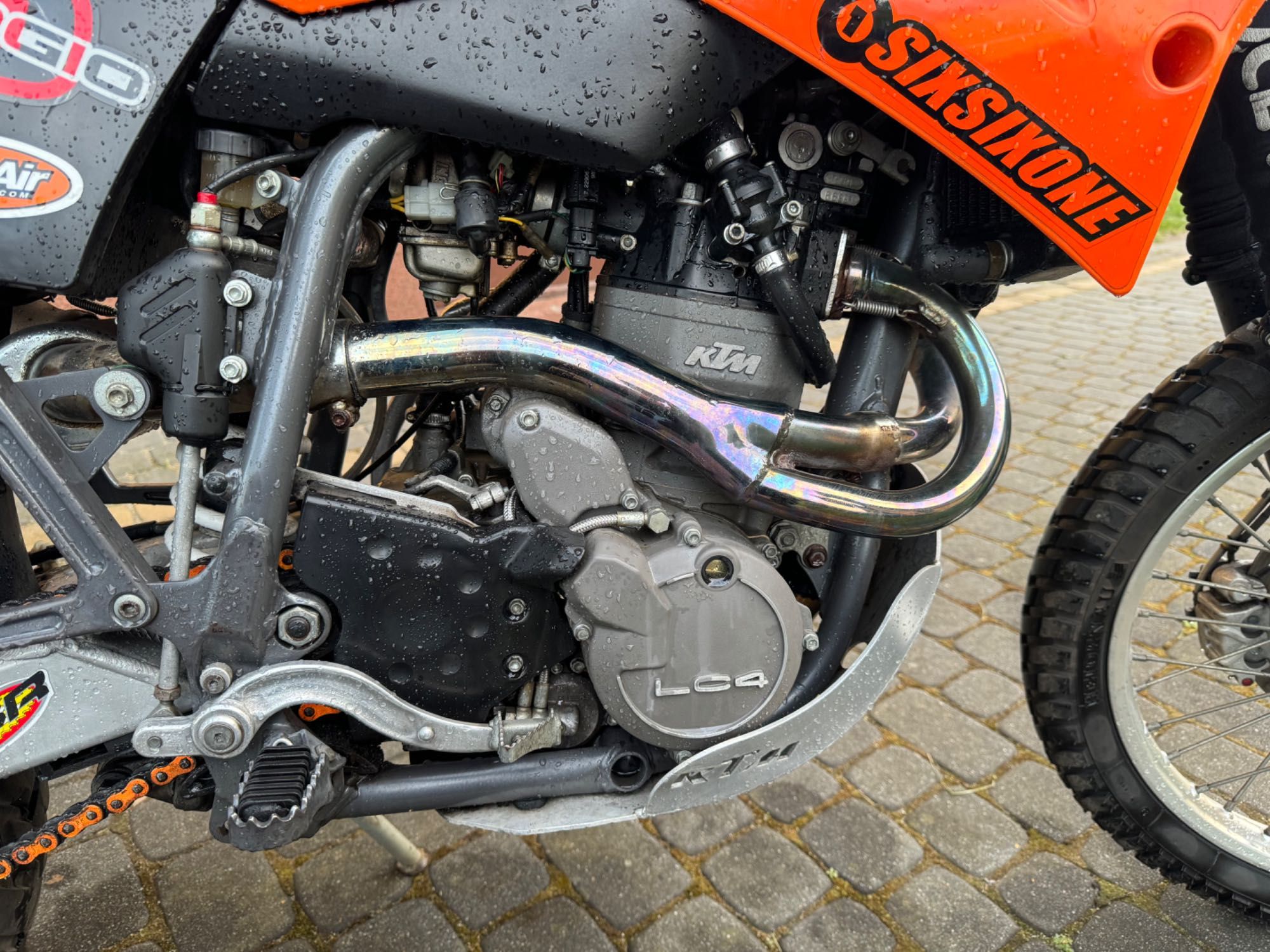 KTM LC4 super moto 2w1