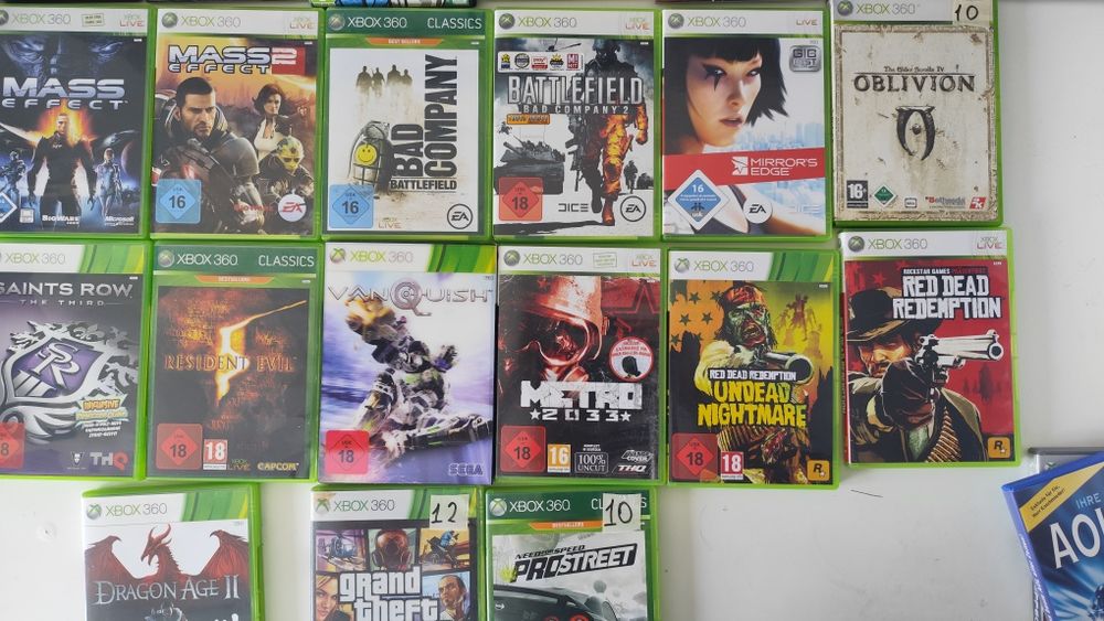 Колекція дисків ікс бокс 360 до приставки Xbox Ван с серіас
