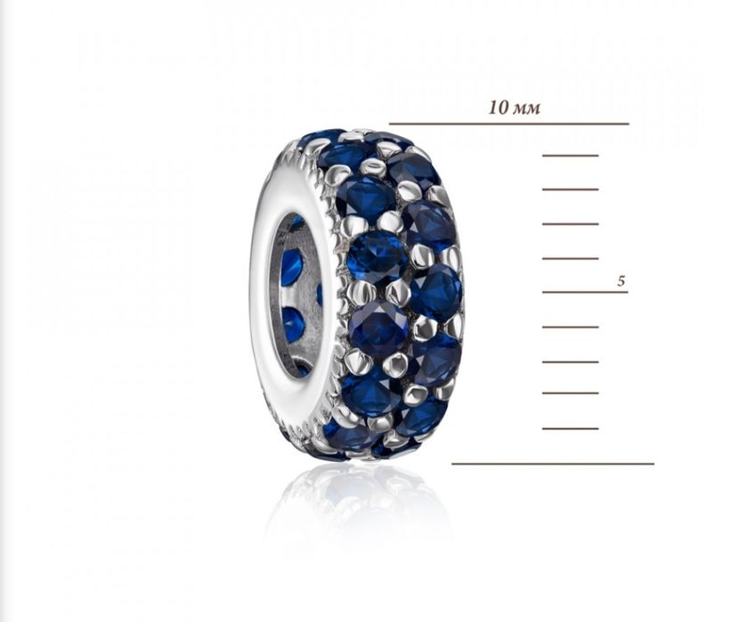 Срібні намистини шарми