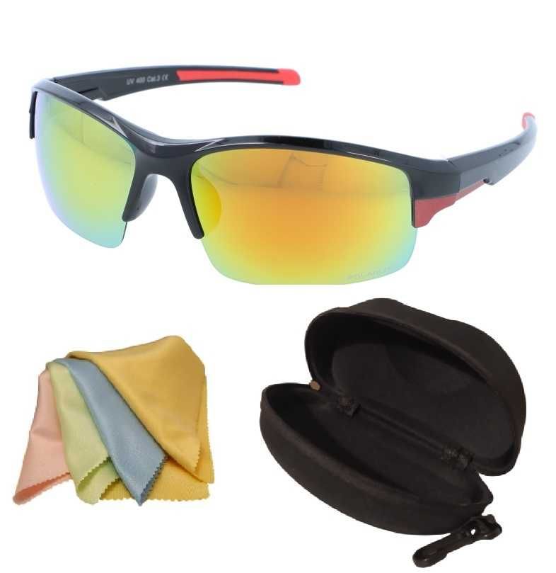 PolarZONE Okulary przeciwsłoneczne sportowe polaryzacyjne męskie 8168