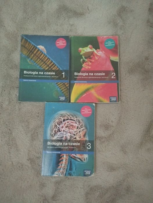 biologia na czasie 1 2 3 nowa era poziom rozszerzony