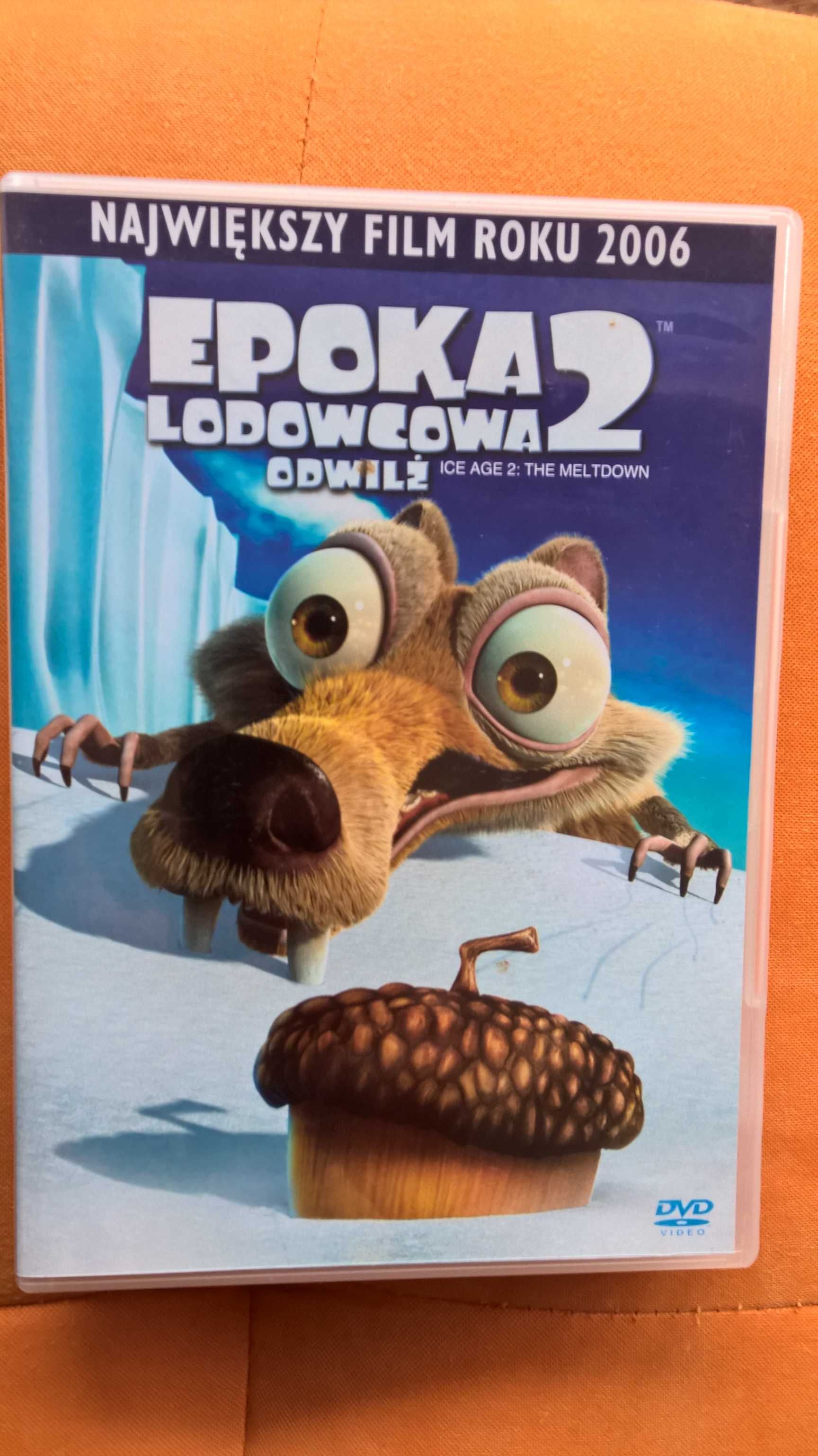 DVD Epoka Lodowcowa 1 i 2 oryginały!