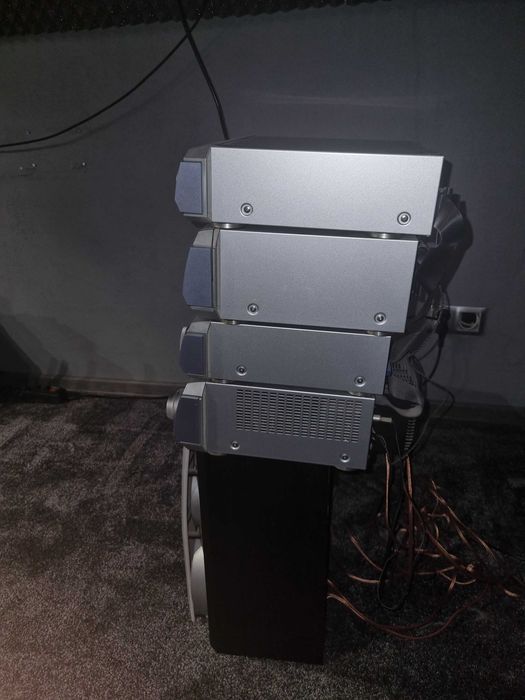 Technics wieża + głośniki zestaw do słuchania odtwarzania muzyki