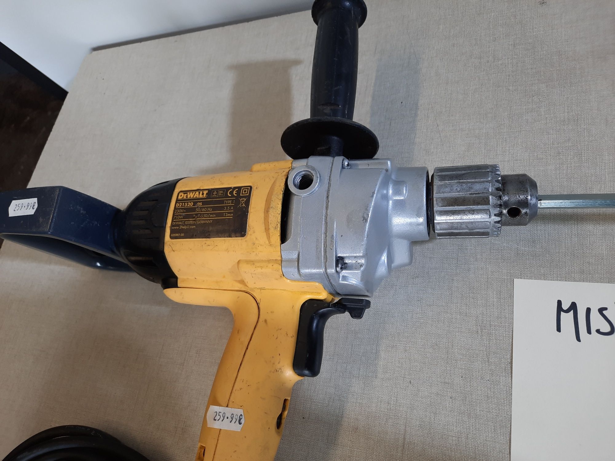 Misturadora de tintas ou massas HITACHI-Dewalt D21520 QS