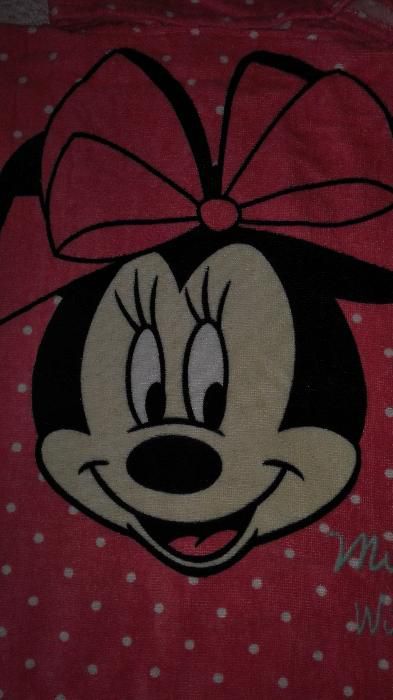 Poncho de praia minnie NOVO