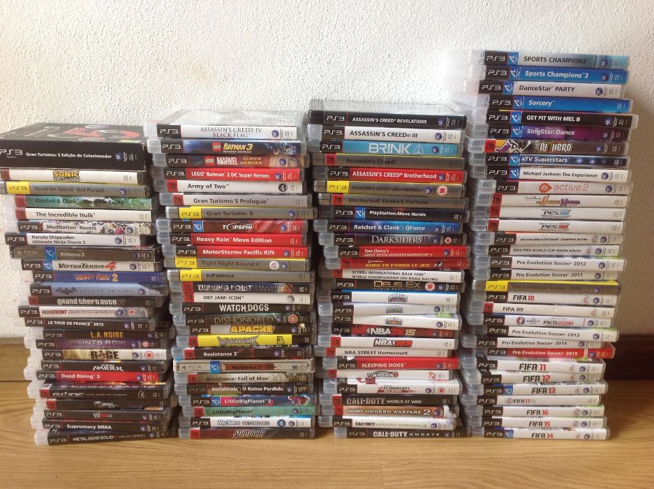 Lote de jogos para PS3 (Vendo jogos em separado) - em perfeito estado