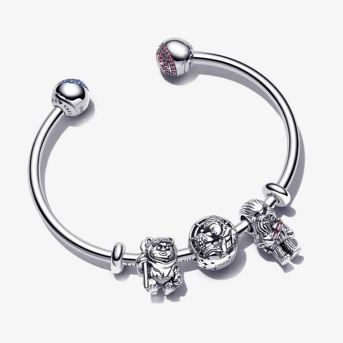 Bransoletka PANDORA Bangle Modułowa Star Wars Na Charmsy NOWA REZERWAC