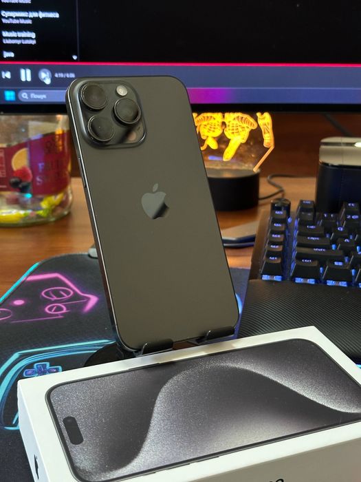 Iphone 15 pro max 256gb Neverlock Black Titanium