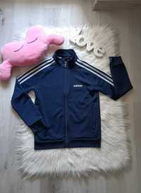 Granatowa bluza sportowa Adidas rozm 140-147