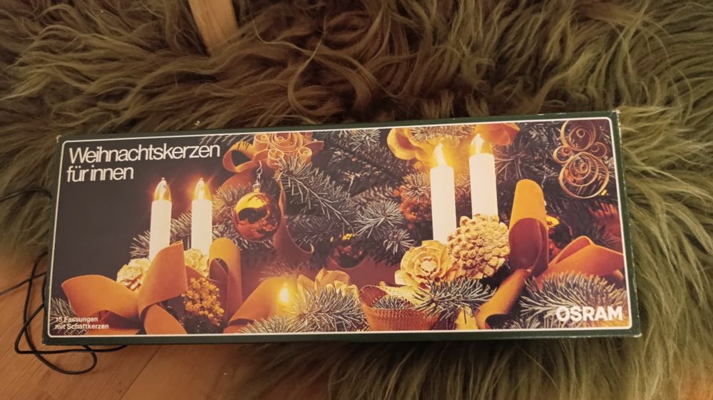 Lampki choinkowe świeczki