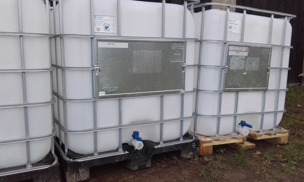 Paletopojemnik ibc schutz zbiornik mauzer 1000l