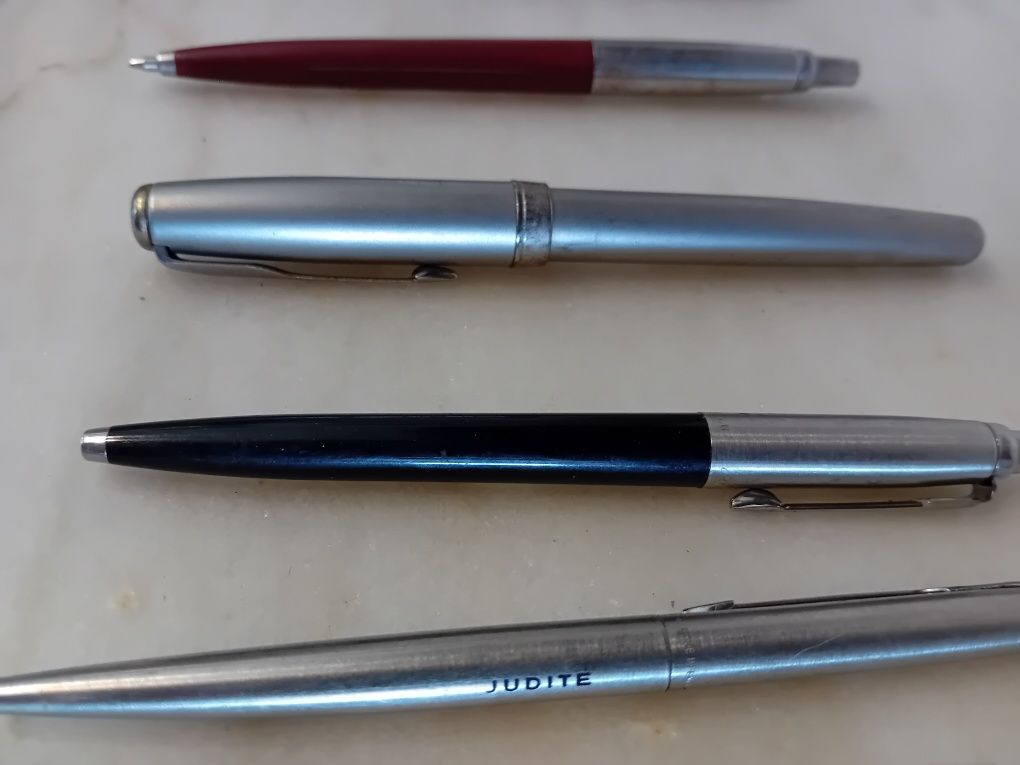 Conjunto de 7 Canetas Parker Diversas