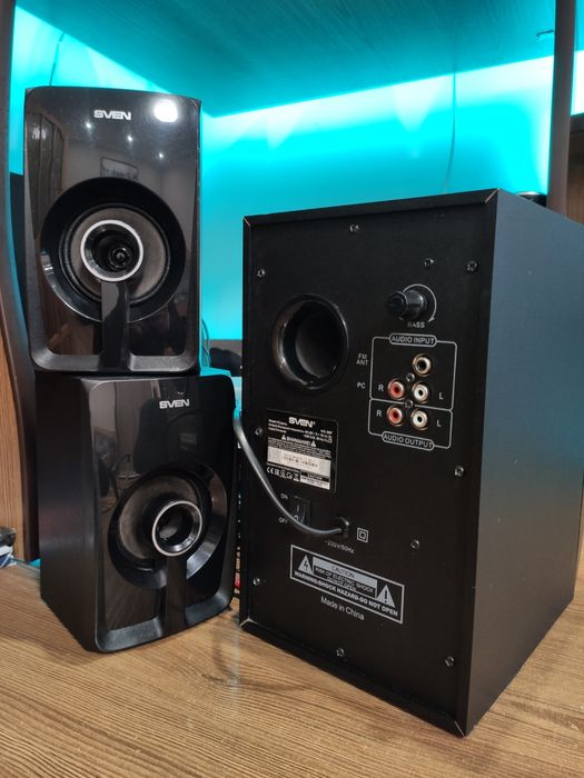 Акустична система Sven ms-307 мультимедіа аудіо акустика колонки