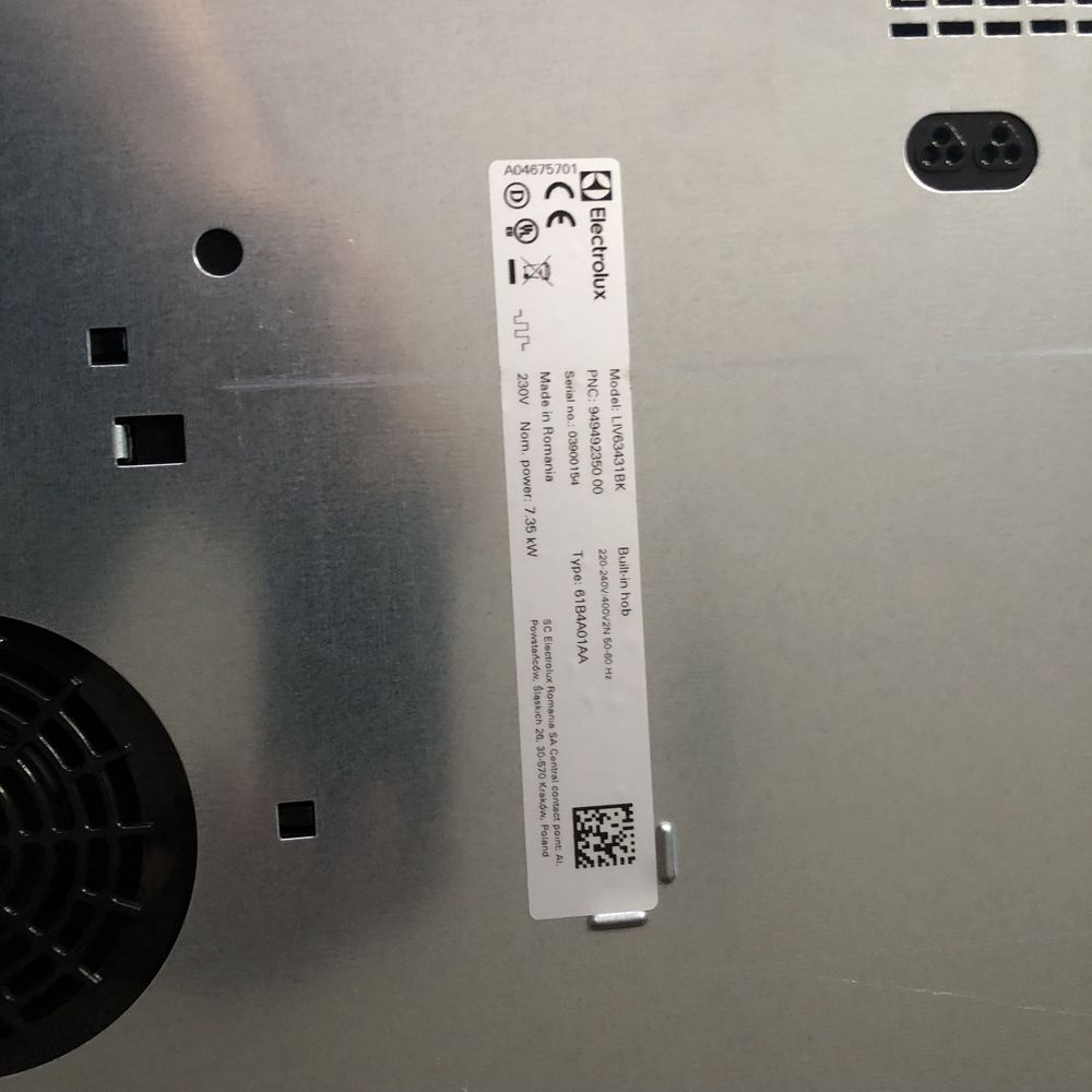 Elektrolux LIV63431BK Super stan .50% ceny.
