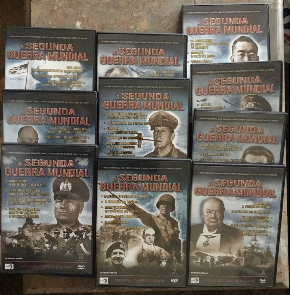 A Segunda Guerra Mundial em DVD