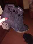 Botas 36 com franjas