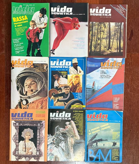 Lote de Revistas - Vida Soviética