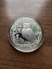 Moneta kolekcjonerska 20 zł Puchacz 2005 rok