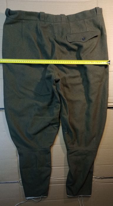 Unikatowe spodnie ułańskie wojskowe stan bd. mundur rogatywka siodło