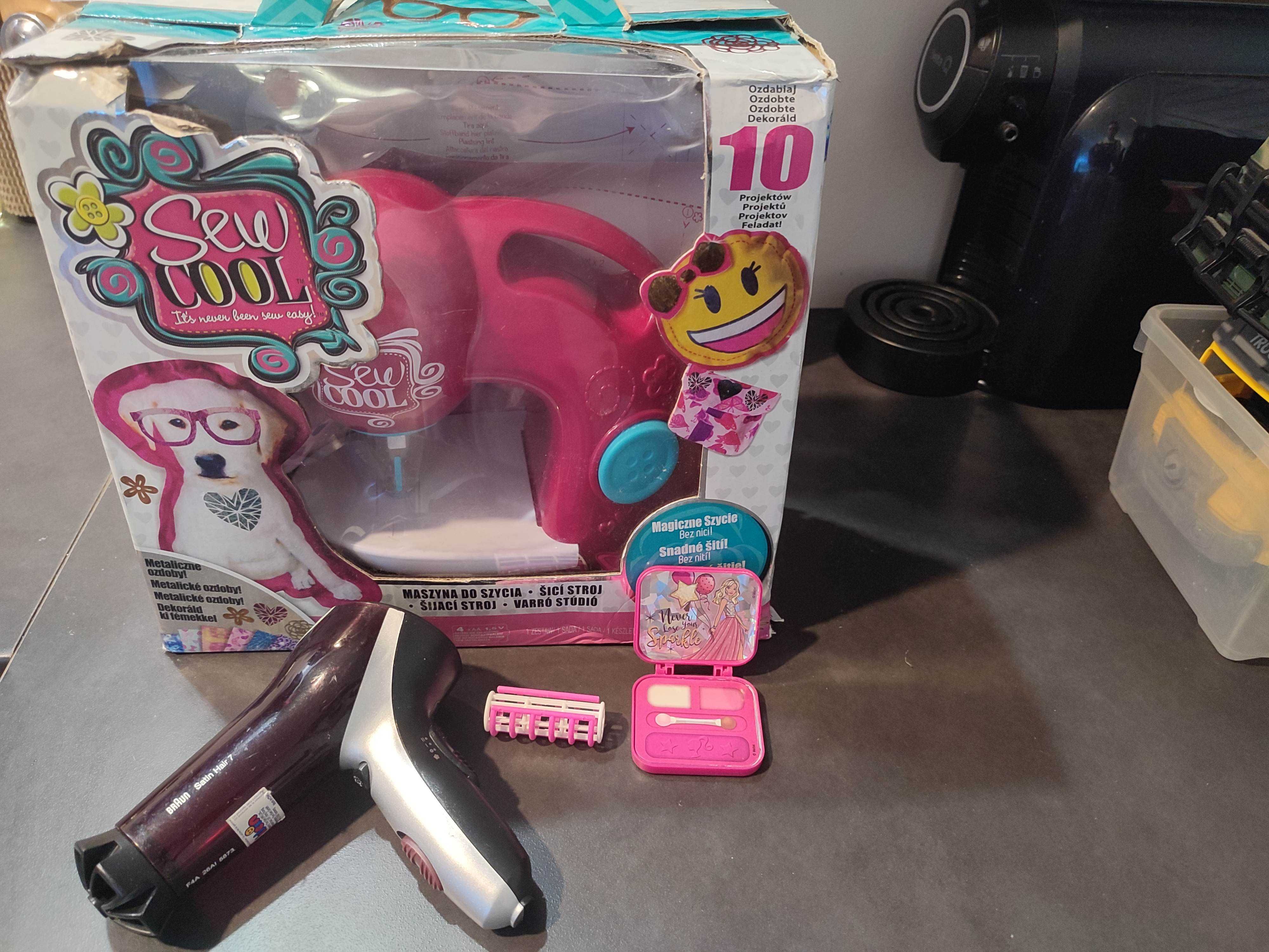 Zestaw zabawek dla dziewczynki-maszyna się zacina