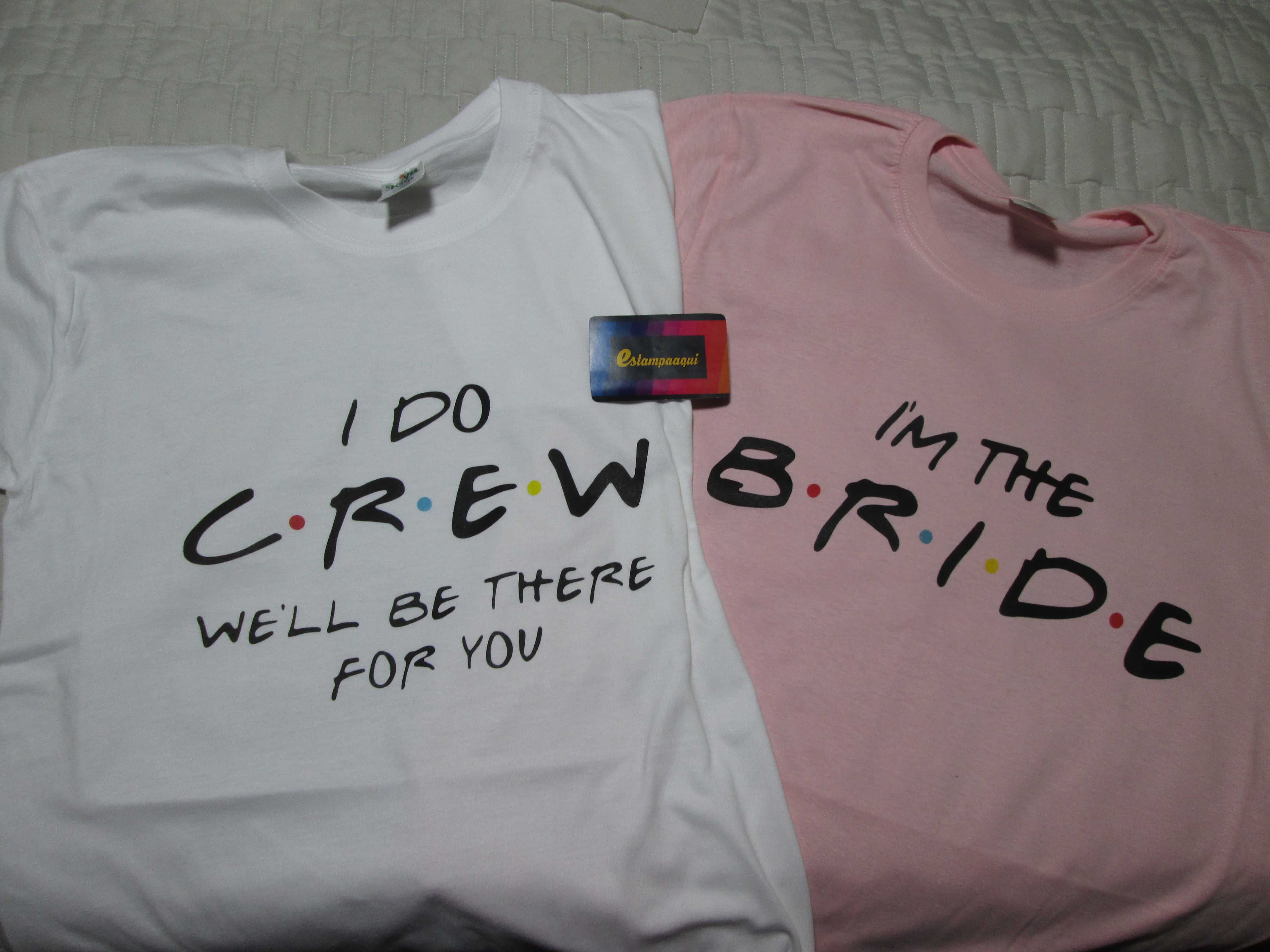T-shirt Team Bride - Despedida de Solteira em SALDOS