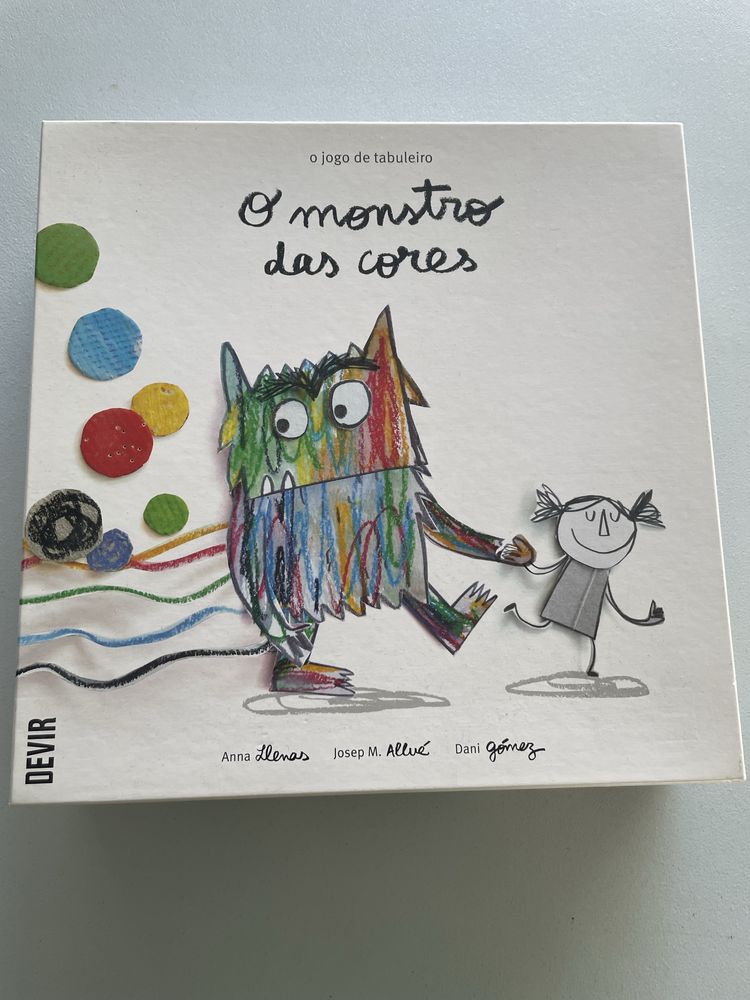 Jogo “o monstro das cores”