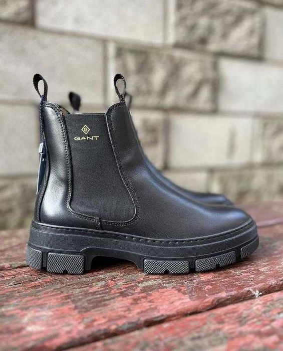 Круті, неймовірно стильні та комфортні черевики челсі gant швеція/сша