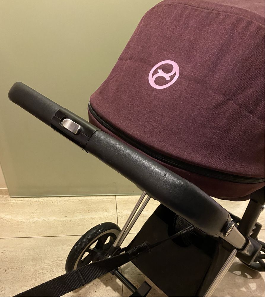 cybex 0.1 2w1 fioletowy