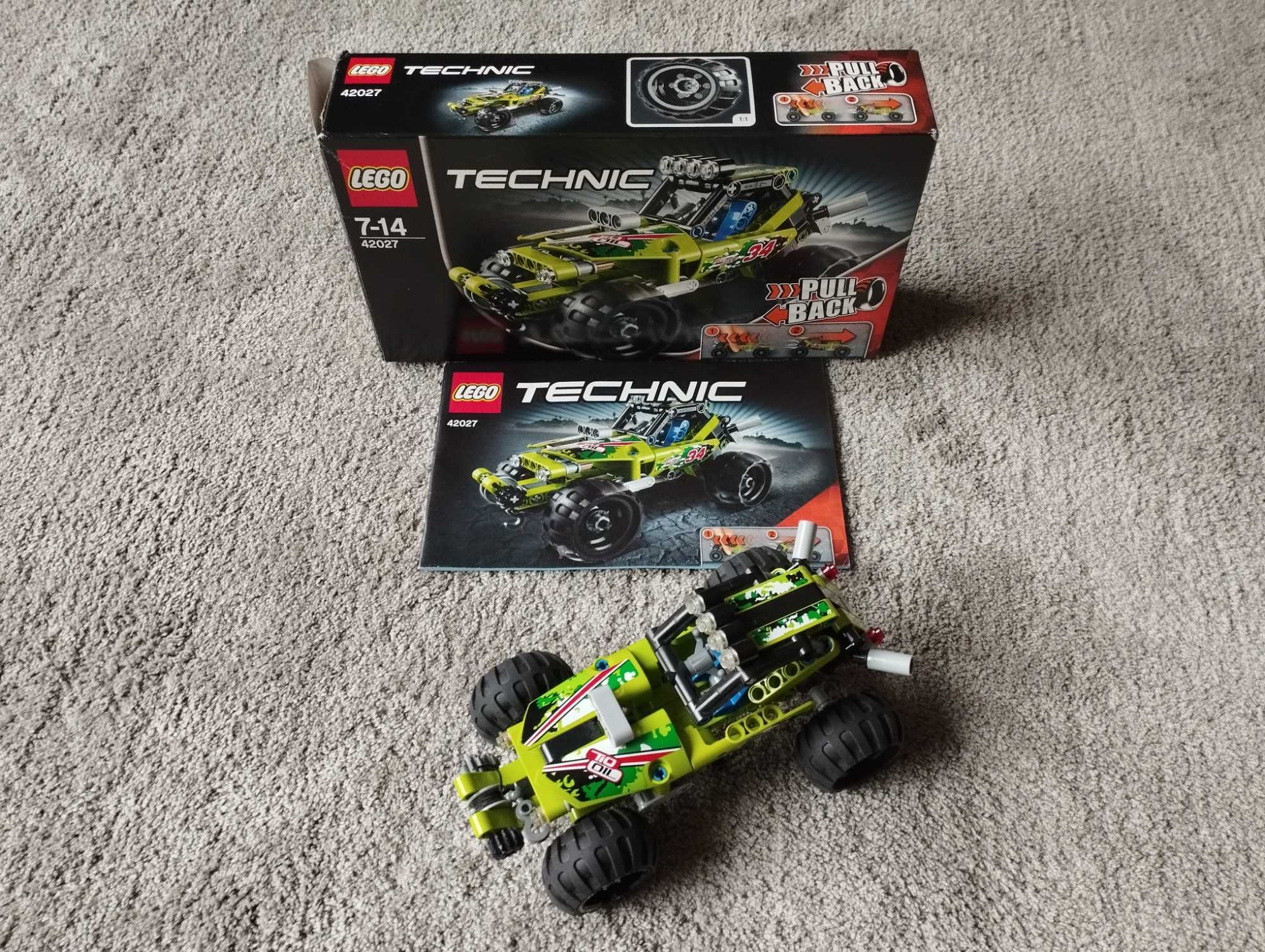 Klocki LEGO TECHNIC Pustynna wyścigówka 42027