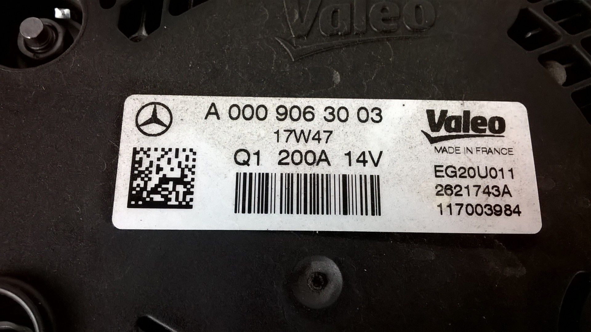 Alternador [Mercedes E220d C238]