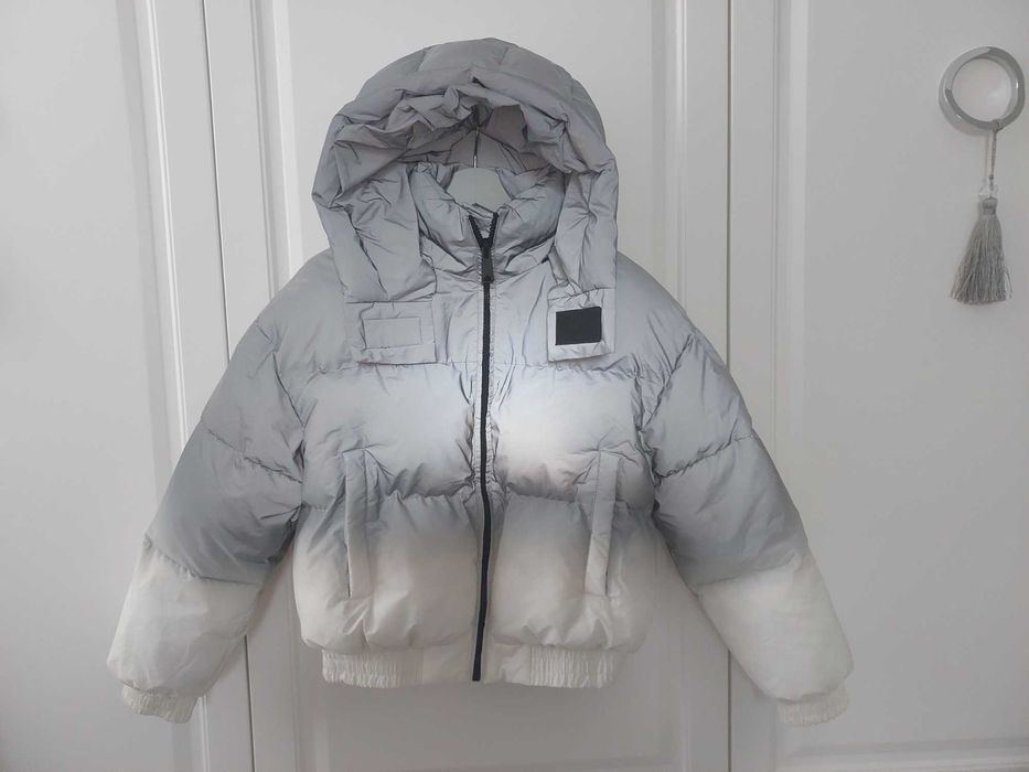 Kurtka puchowa New Yorker reflecting Swieci w ciemności rozm