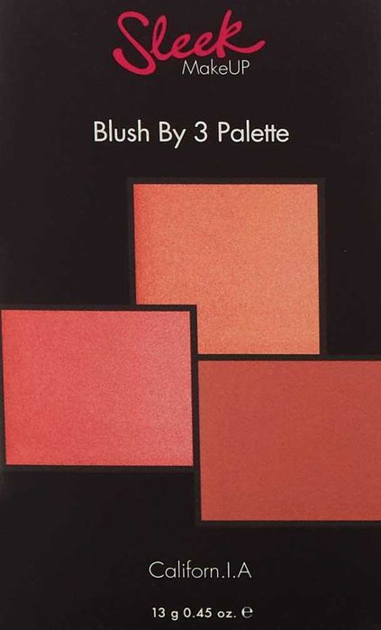 Sleek Blush By 3 FLAME paleta róży do policzków