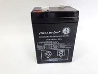 Akumulator 6V 5Ah AGM CB 4.5-6 POWERBAT żelowy