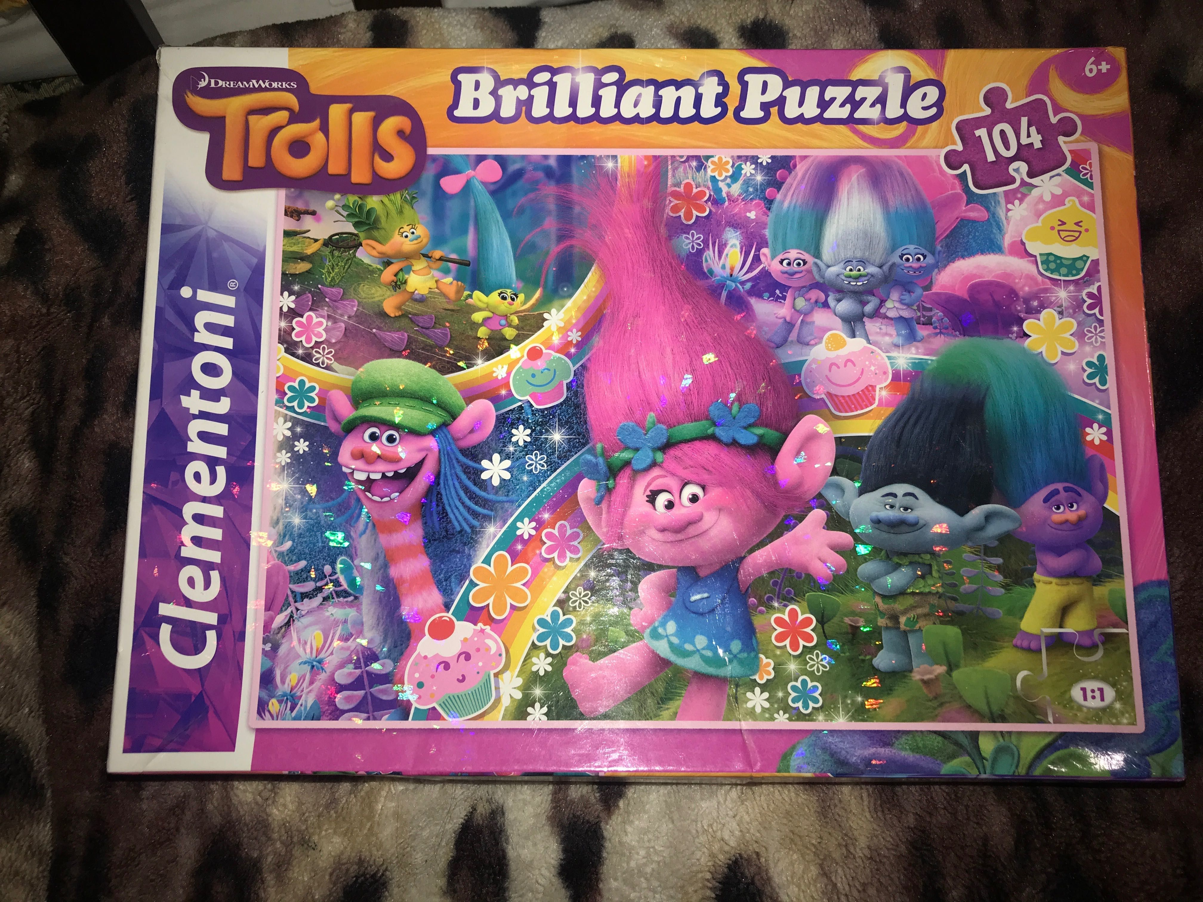 Пазли Clementoni brilliant Trolls 6+, 104