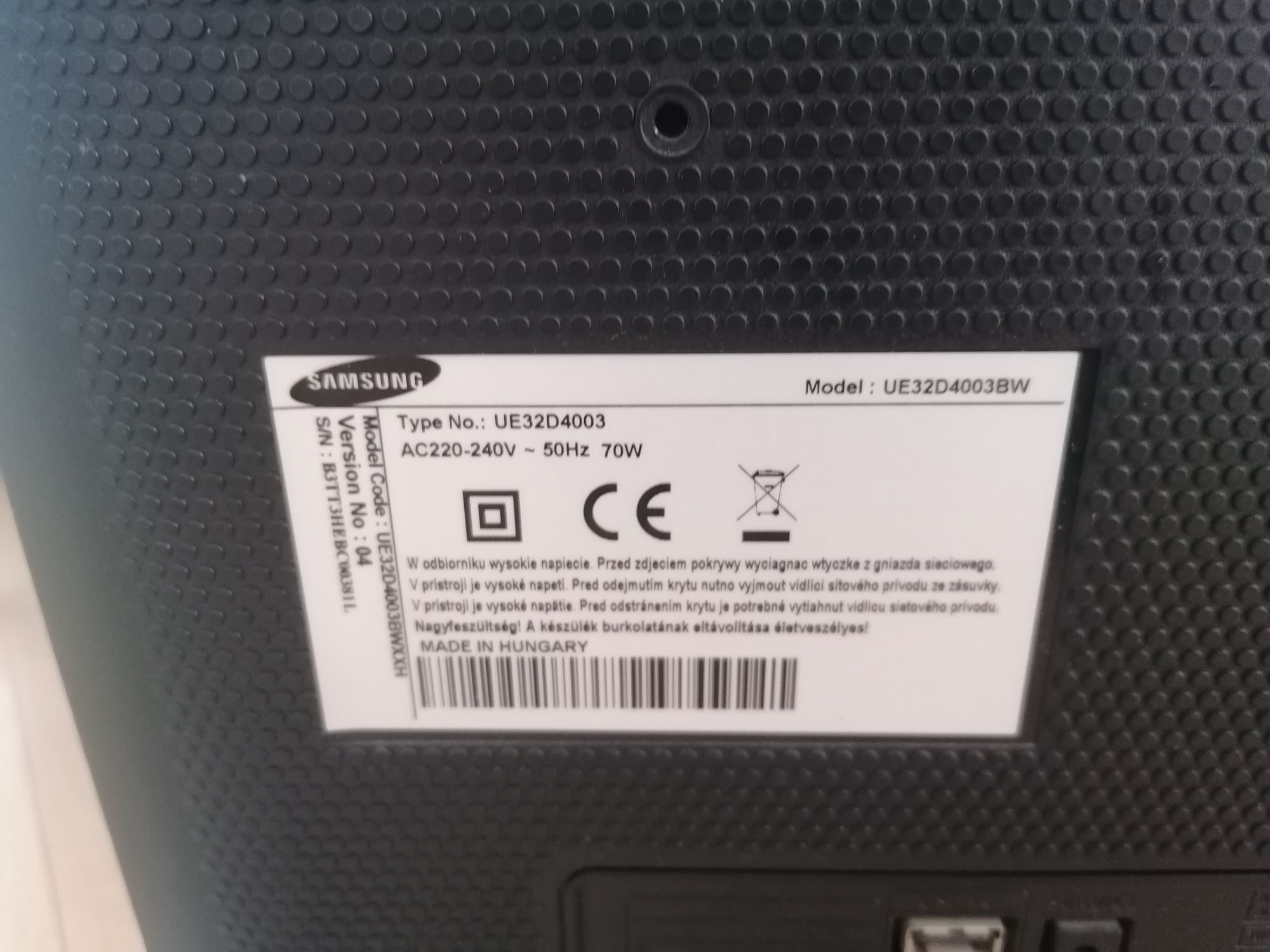 Telewizor Samsung UE32D4003