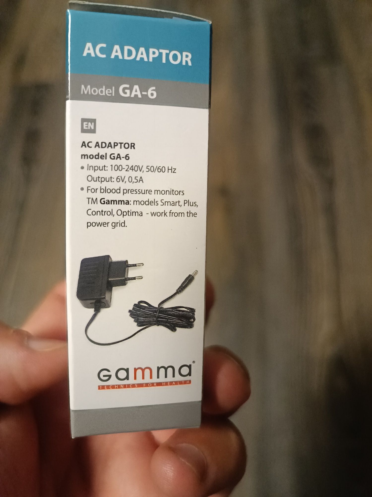 Адаптер Gamma (Гамма) GA-6 для всех автоматических тонометров Гамма