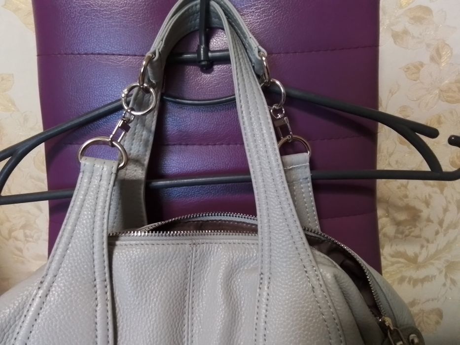 Сумка кожаная женская