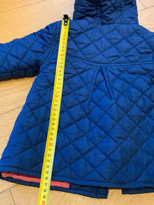 Kurtka dziewczęca jesienno wiosenna granatowa mothercare 12-18mcy,86cm