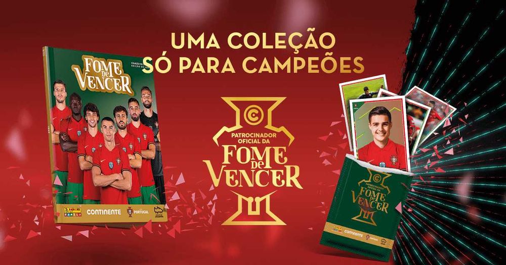 FOME DE VENCER 2021 - Cromos Continente