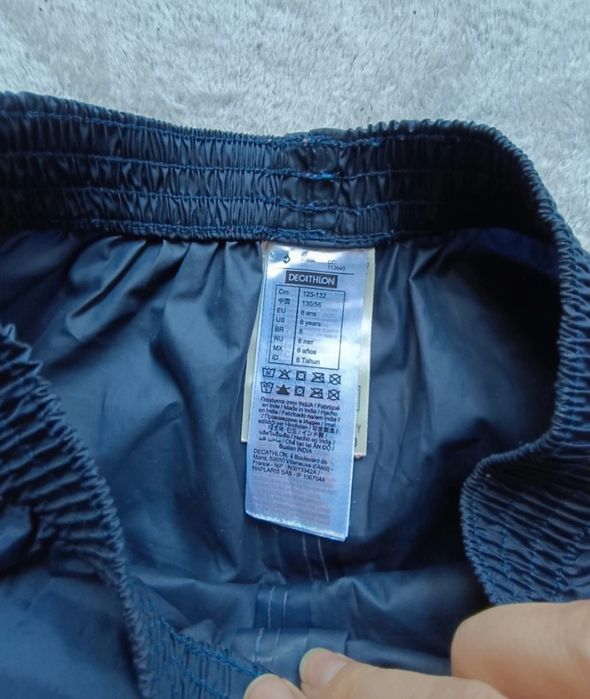 Spodnie przeciwdeszczowe gumowe 128, na deszcz, wodoszczelne