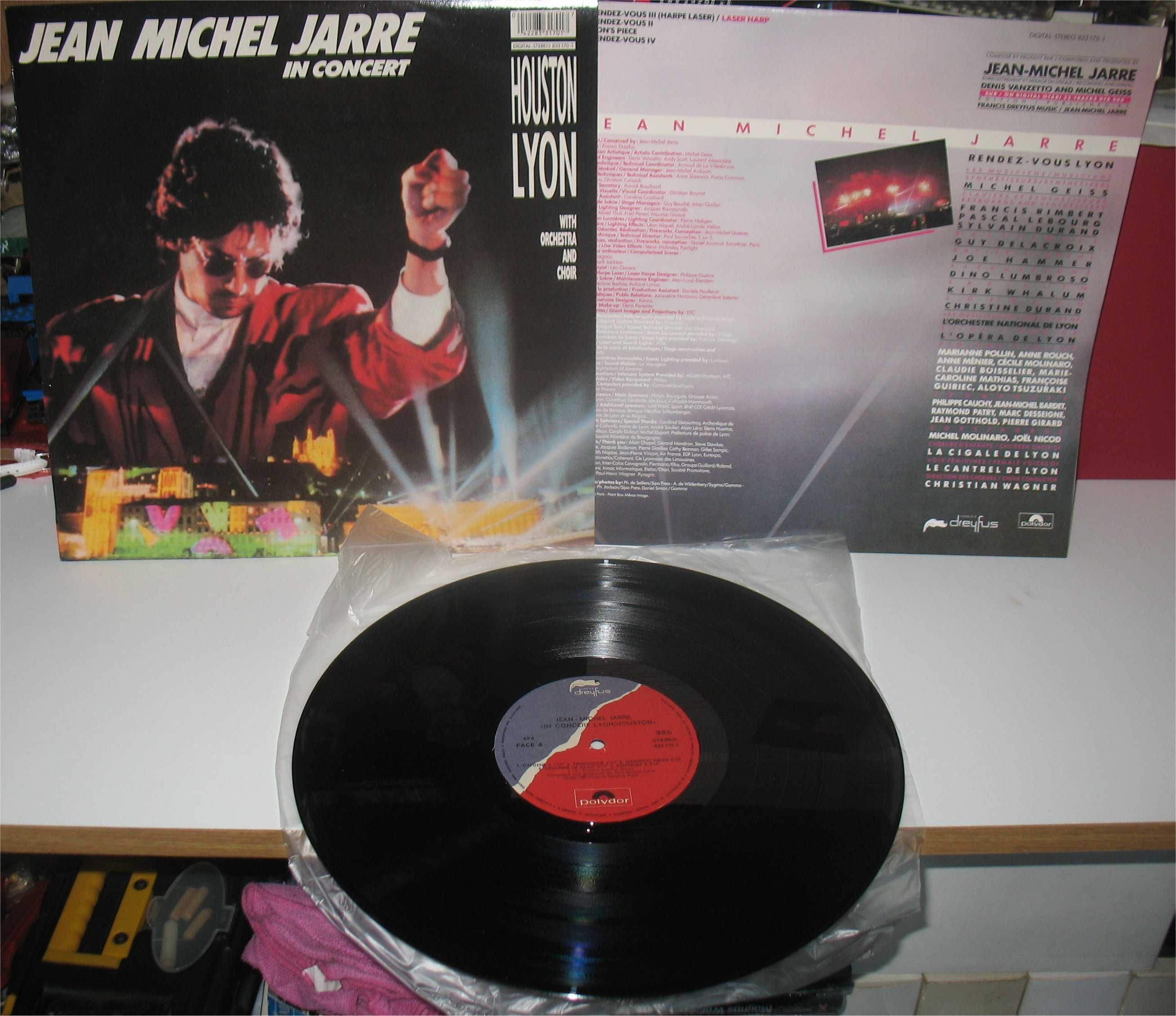 Jean Michel Jarre - In Concert - Houston Lyon - LP