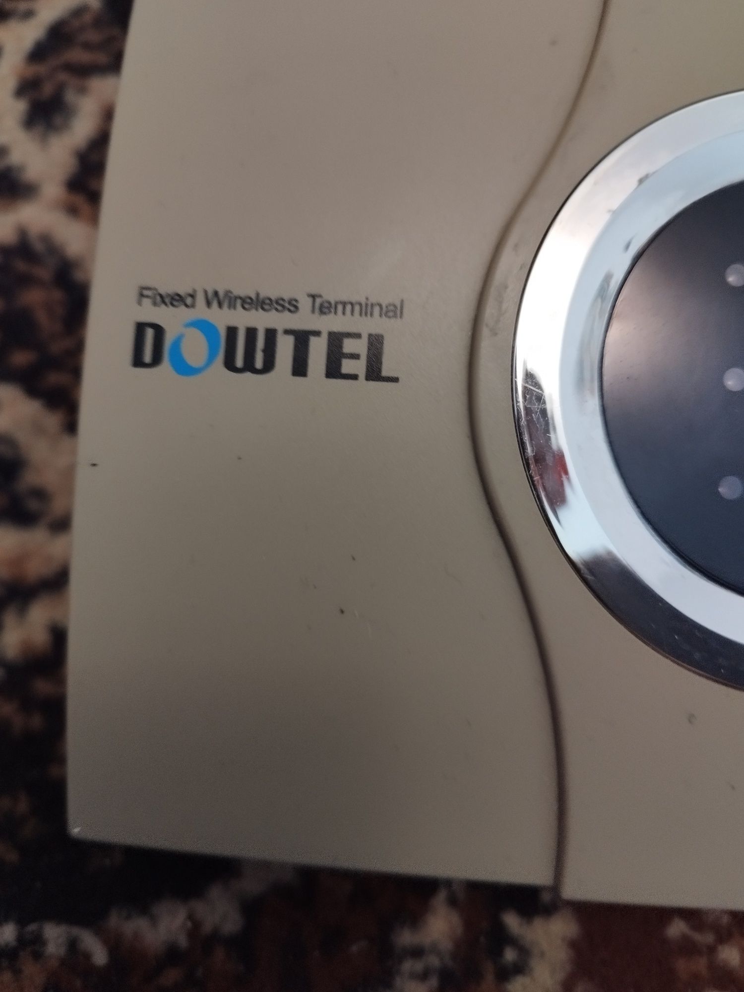 Dowtel ws 2100 terminal